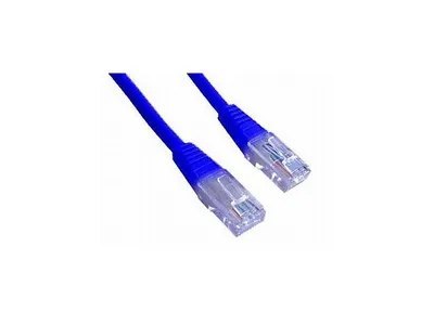 PCU5-10CC-0050-B Patch cord kat.5e 0.5m, niebieski