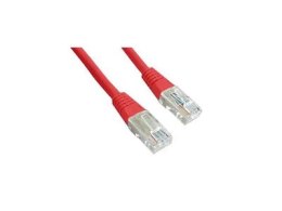 PCU5-10CC-0300-R Patch cord kat.5e 3m, czerwony
