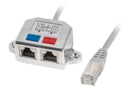 AD-0026-S Adapter rozdzielacz LAN/RJ-45 na 2X RJ45