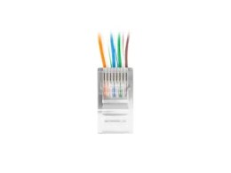 PLU-5000EZ Wtyk przelotowy RJ45 Kat.5E UTP, 100 sztuk