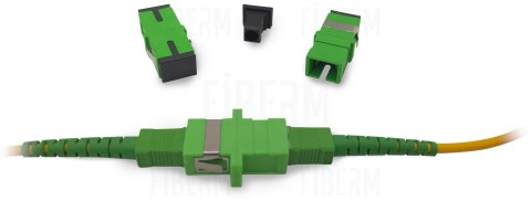 FIBERM Adapter SC/APC Single Mode Simplex