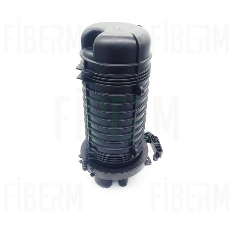 FIBERM Mufa światłowodowa FOSC 48/96J 4xIN 1x OVAL zestaw z 1x Tacka FSTR-Z2 (max. 4 tacki)