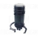 FIBERM Mufa światłowodowa FOSC 48/96J 4xIN 1x OVAL zestaw z 1x Tacka FSTR-Z2 (max. 4 tacki)