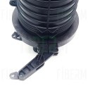 FIBERM Mufa światłowodowa FOSC 48/96J 4xIN 1x OVAL zestaw z 1x Tacka FSTR-Z2 (max. 4 tacki)