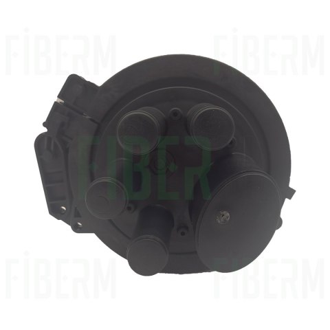 FIBERM Mufa światłowodowa FOSC 48/96J 4xIN 1x OVAL zestaw z 1x Tacka FSTR-Z2 (max. 4 tacki)