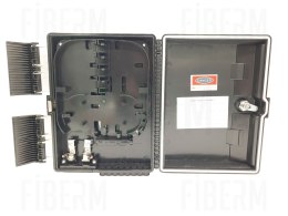 FIBERM Mufoprzełącznica FTTX MDU C16 port uncut czarna
