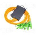 FIBERM Splitter PLC 1/4 SC/APC ABS BOX