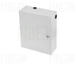 FIBERM Szafka zapasu kabla łatwego dostępu 25/25/10 z polem komutacyjnym 12 x SC Duplex