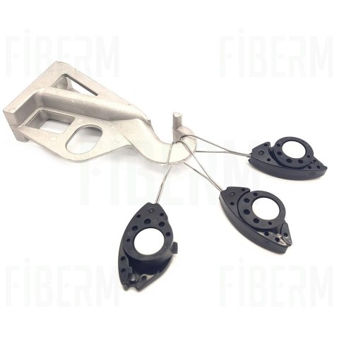 FIBERM Uchwyt odciągowy kabla abonenckiego PA-FTTX-FISH