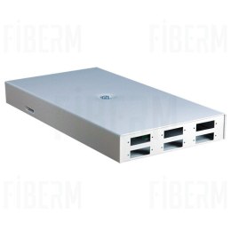 MANTAR Przełącznica światłowodowa naścienna PSN 2 SC 6 x Duplex