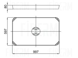 Pokrywa ciężka klasy B125 z wywietrznikiem do studni SKR-1