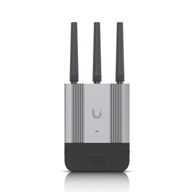 Ubiquiti UMR-Industrial-EU | Router przemysłowy | LTE Cat 4, Wi-Fi 4, 2x RJ45 1000Mb/s, nano SIM