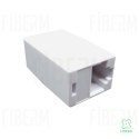 Beczka / gniazdo podwójne 2 x RJ45