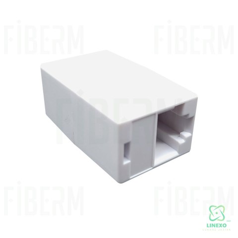 Beczka / gniazdo podwójne 2 x RJ45