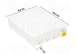 FIBERM Gniazdko abonenckie FTTH FTB-02D