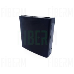 FIBERM Gniazdko abonenckie FTTH czarne