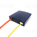 FIBERM Gniazdko abonenckie FTTH czarne