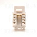 FIBERM Keystone RJ45 UTP CAT5E LSA