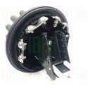FIBERM Mufa światłowodowa 72/144J 8xIN 1x OVAL zestaw z 1x Tacka FSTR-Z3 (max. 6 tacek)