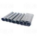 FIBERM Mufa światłowodowa FOSC 72/144J 8xIN 1x OVAL zestaw z 1x Tacka FSTR-Z2 (max. 6 tacek)