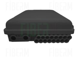 FIBERM Mufoprzełącznica FTTX MDU B16 port uncut czarna