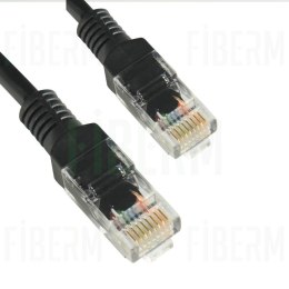 FIBERM Patchcord CAT5E 3M Czarny