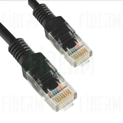 FIBERM Patchcord CAT5E 3M Czarny