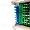 FIBERM Przełącznica światłowodowa modułowa 96 x SC Simplex, 8 modułów 12J, 6U Rack 19''
