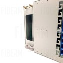 FIBERM Przełącznica światłowodowa modułowa 96 x SC Simplex, 8 modułów 12J, 6U Rack 19''