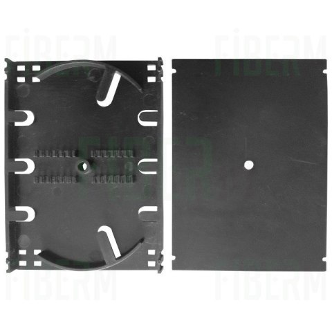 FIBERM Tacka na 12 / 24 spawów światłowodowych czarna