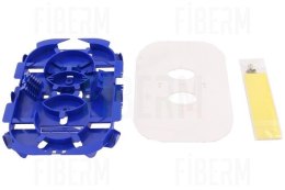 FIBERM Tacka na 24 spawów światłowodowych BLUE