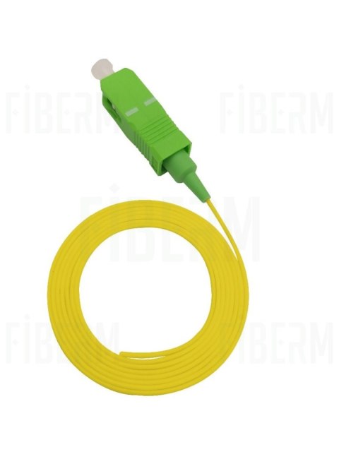 FIBERM pigtail SC/APC 1m Single Mode G652D Easy Strip Loose Tube