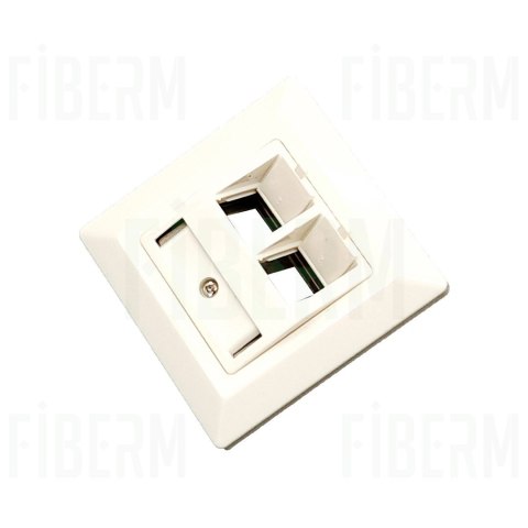 IpTIME Gniazdko modularne na 2 keystone`y