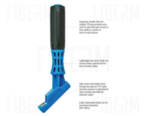 Ostrze JONARD TOOLS WST-225 do robienia okienek w przewodach FTTH i mikrorurkach