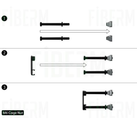 PATCHBOX® Patchcatch 24-pak organizerów kabla 0U do szafy RACK