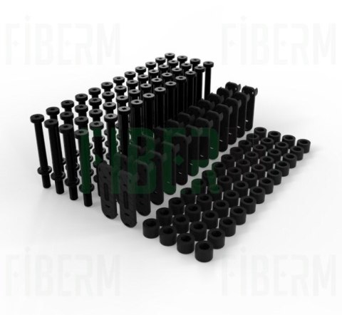 PATCHBOX® Patchcatch 24-pak organizerów kabla 0U do szafy RACK