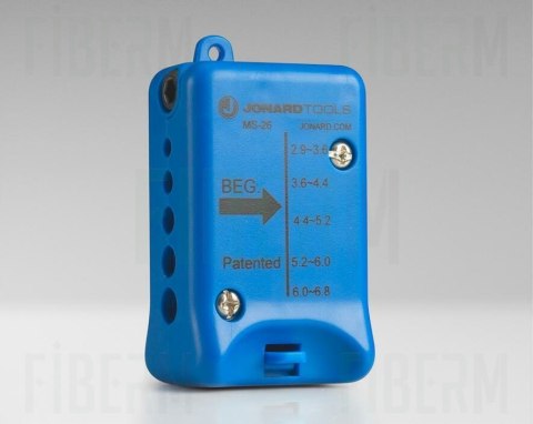 Rozcinacz do kabli światłowodowych o średnicach 2.9-6.8mm Jonard Tools MS-26 (wzdłóż)