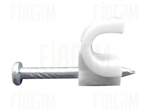 SCAME Uchwyt kabla z gwoździem FLOP - 3-4mm opakowanie 100 sztuk 830.30/3-4