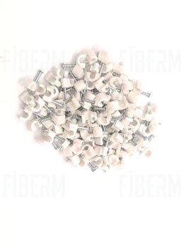 SCAME Uchwyt kabla z gwoździem FLOP - 5mm opakowanie 100 sztuk 830.30/5