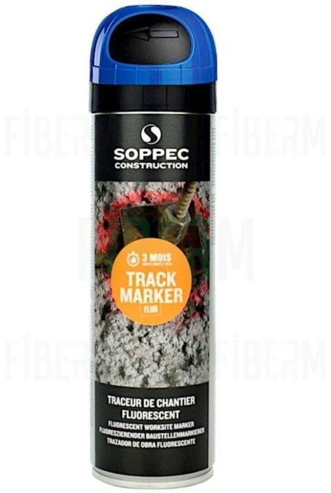 SOPPEC Farba geodezyjna do znakowania w sprayu - Niebieska