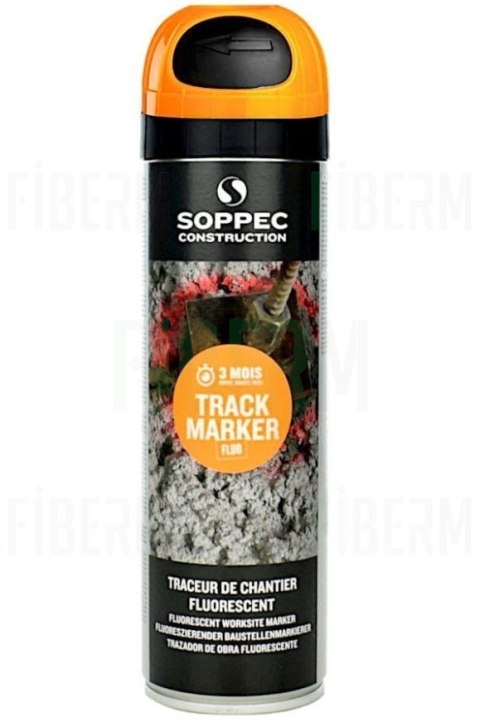 SOPPEC Farba geodezyjna do znakowania w sprayu - Pomarańczowy