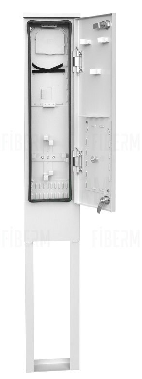SZS-18/120/8 FTTH 16J Słupek zewnętrzny światłowodowy, miejsce na 16 adapterów SC Simplex