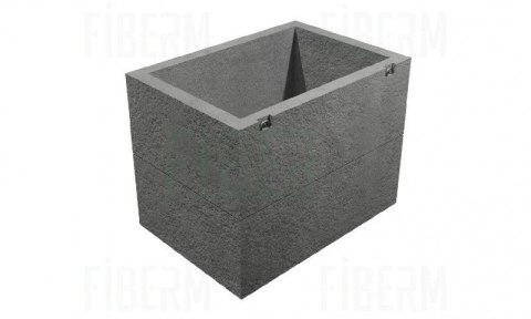 Studnia kablowa SKR-1 dwuelementowa / dwuczęściowa Klasa A15 + rama + pokrywa wentylowana