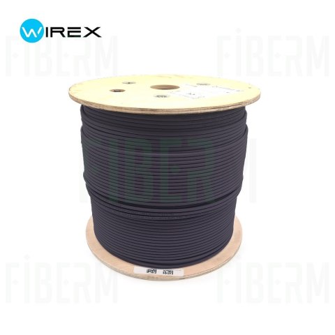 WIREX Kabel instalacyjny zewnętrzny U/UTP CAT6 PE rolka 500metrów WIC-6-U-PE-50-BL