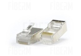 Wtyk RJ-45 8p8c drut ekranowany opakowanie 100 sztuk