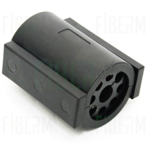 Złączka końcowa (Jackmoon), uszczelniająca do rury 40 mm, otwory: 8x7mm, 1x12 mm