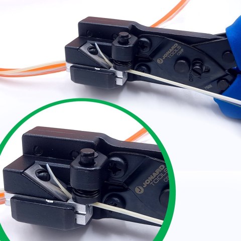 Cable Shaving Plier Kit for Buffer Tubes, 1.1 - 2.3 mm Jonard Tools CSHP-1123K