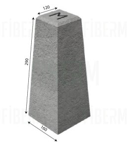 Znacznik trasy kablowej z literą K