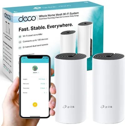 DOMOWY SYSTEM WI-FI MESH TP-LINK DECO M4 (2-pack)