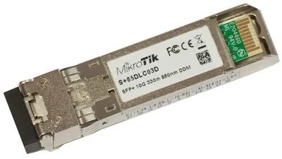 MODUŁ SFP+ MIKROTIK S+85DLC03D 10G MM 300m 850 nm